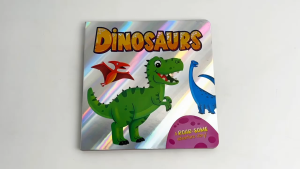 Dinosaurs Dazzle Story Board Book Hardcover