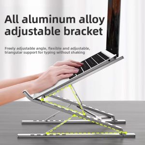 Piple | Portable Dual-Layer Foldable Notebook Stand with Heat Dissipation and Neck Support