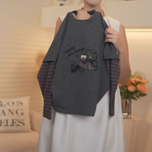 Fake Two-Piece Style T-Shirt