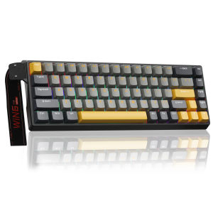 AULA | AULA WIN68 HE Pro Max Esports Magnetic Keyboard Wired Rapid Trigger 8K Return RGB Hotswap 68% Low Latency Custom Gaming Keyboard