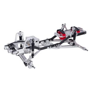 1/10 Scale CNC Metal Chassis Kit for RC Crawler Car SCX10 II III Pro CAPRA TRX4 Twin I-Beam 2WD Pre-Runner Upgrade DIY Parts