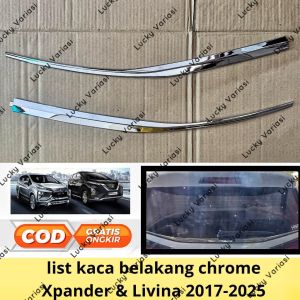 list kaca belakang Xpander Livina 2017 2020 2021 2025 Chrome