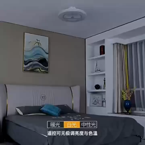 ✅SG Ready Stocks✅ 2-in-1 3 Tone Smart Ceiling Fan Light Circulator Fan Air Cooler Remote Control Toilet Fan
