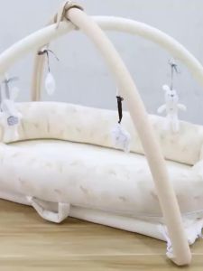 Portable baby nest baby crib baby cot baby nest portable baby cot baby nest portable ressure-resistant coax 婴儿床