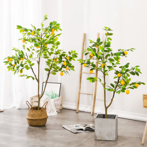 Artificial Green Lemon Tree Decorative Plant