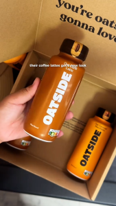 Oatside Latte Series 24-Pack 240mL/250mL – Oat Caffe Latte Caramel Macchiato & Matcha Oat Latte Ready-to-Drink