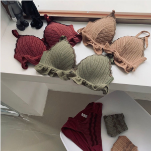 LadyLuxe - BH/Bra Wanita Model Push-Up Busa Tali Strap dan Bahan Lace Breathable Hiasan Bordir BR025
