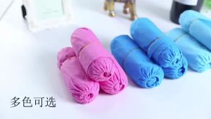 Shoes Cover Disposable High Quality Dustproof and Anti Slip Non Woven Fabric Shoe Cover Household Cleaning Product 50/100pcs