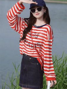 Áo Thun Tay Dài Chống Nắng Sọc