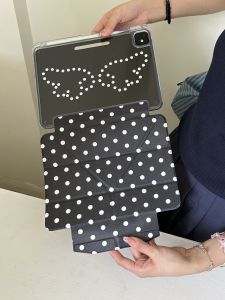 3+Y Fold Smart with Clasp Case For iPad A16 11th Pro 11 12.9 13 10th 10.9 Air 11 4 5 10.5 10.2 9th 8th 7th 6th 5th 9.7 Mini 7 6