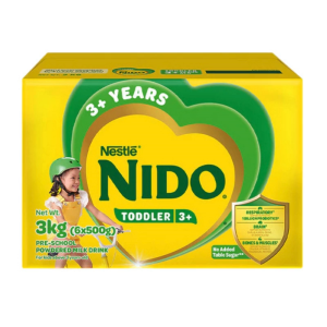 NIDO 3+ 3kg For Pre-Schoolers Above 3 Years Old Powdered Milk Drink
