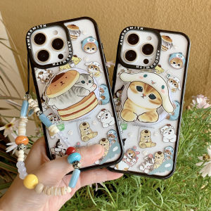 Cute Cat Design Magnetic Absorption Phone Case Full Protection for  15Pro Max 14 13 12pm Soft Shell Anti-Fall Compatible with Sanrio Characters