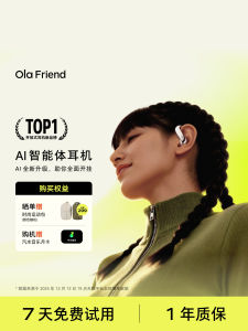 Ola Friend ByteDance Beans AI Intelligent Open-Closed Bluetooth Earphones Sports Wireless Earphones Silicone Titanium Wire