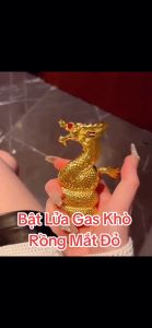 Bật Lửa Gas Khò Rồng Mắt Đỏ Sáng Tạo Mẫu Mới Hot Trend ( Lửa Khò - Xài Gas)