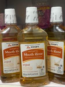 [Made in USA] NƯỚC SÚC MIỆNG KHÁNG KHUẨN SWAN ANTISEPTIC MOUTH RINSE (500ML)