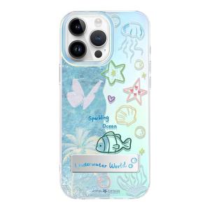 Asina | Hidden Stand Protective Case Anti-drop Cartoon Stylish for iPhone 18