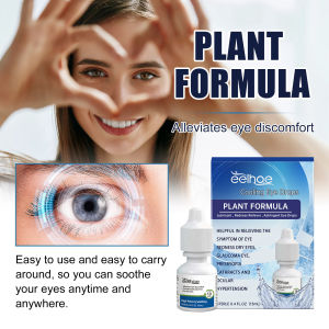 EELHOE | Natural Eye Drops Relieve Eye Pain Blurred Vision Eyeball Fatigue Removal Enhance Eyesight Cataract Treatment Cooling Eye Drops