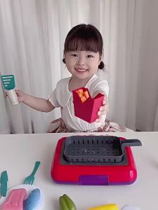 NUKied | Bộ Đồ Chơi Bếp Thay Đổi Màu Sắc cho Trẻ 3-6 Tuổi