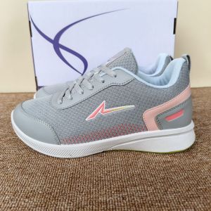 Sepatu Ando Lalajo abu-abu muda persik grey peach