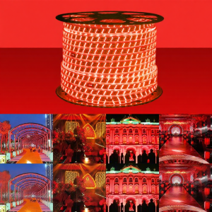 YUANMUXUAN | Red Waterproof Outdoor LED Light Strip 220v