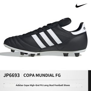 adidas | Quality Leather Grass Field Football Shoes Long Studs