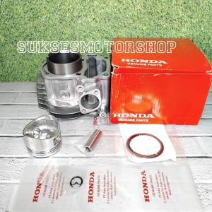 selinder blok block seher assy piston ring pen dan klip honda vario karbu 110 techno