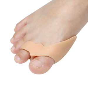 Pexmen 2/4Pcs Gel Bunion Corrector Toe Separator Spacer Toe Straighter for Hallux Valgus Blisters Overlapping and Hammer Toe