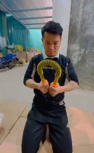 Gậy lò xo tập cơ tay trẻ em - lực bẻ 5kg 10kg an toàn cho bé