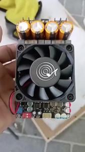 ZK-AS21丨 2.1ch 220w+220w+350w丨 แอมป์จิ๋ว dc 16-38V 丨as21วอเดิม丨diy ZK-AS21