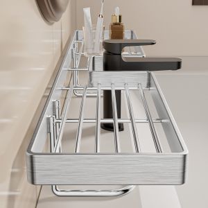 GUOQI | Standing Bathroom Cosmetic Storage Rack