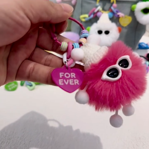 Gantungan Tas Boneka lucu  Monster Charm hp Monsters  Patch Kunci Untuk Motor Mobil Rantai DBI