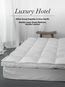 SIDEFU | Five-Star Hotel Comfort Goose Down Mattress Soft and Thin