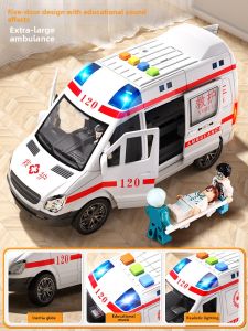 TEMiTANGMI | Large Police Car Toy With Openable Doors