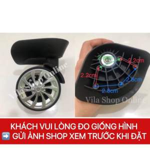 Set 2 Bánh xe thay thế cho vali