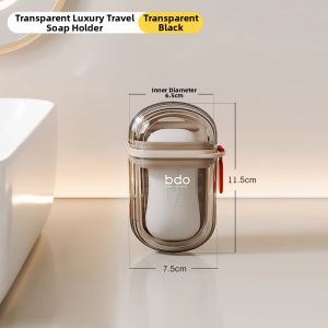 TUROU | Travel Soap Box with Sealed Lid