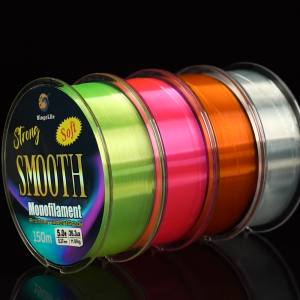 Canggih Kompetitif 150m Garis Nilon Khusus Untuk Kompetisi Fluorescent Night View 0.12mm ~ 0.50mm Lembut Halus