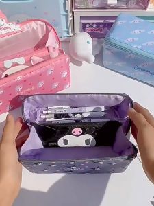 Multilayer Creative Cute Pencil Box Children Stationery Cartoon Stationery Bag Zipper Stationery Box
