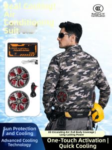 NUDO | Portable High-Tech Cooling Workwear high wind capacity