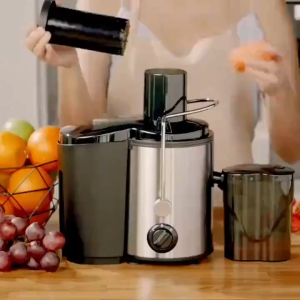 800W Electric Juicer Blender 2L Stainless Steel Juice Separation Machine Automatic Fruit Blender