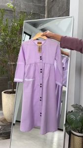 Gamis Anak Kekinian/Pakaian Anak Muslim/Madina Kids/Gamis Anak Syari/Pakaian Anak Wanita Bahan  Premium Katun