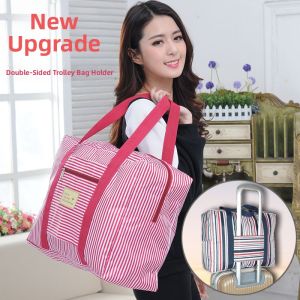 EnCheng | Waterproof Portable Foldable Luggage Organizer for Travel with Rolling Suitcase Support