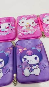 iSchoolDy Kid Dinosaur Kuromi Melody Kitty Eva Multi Function Pencil Case 卡通多功能大笔盒