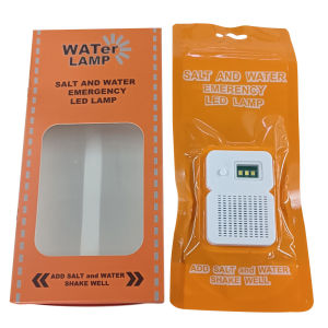 LED Salt Water Emergency Lamp 50LM Portable Energy Saving Lamp Waterproof Reusable Travel Supplies for Night Fishing