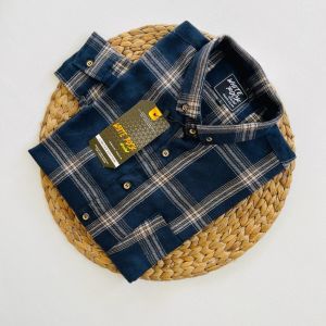 Terlaris kemeja flanel kotak pria & wanita lengan panjang