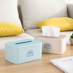 กล่องใส่ผ้าเช็ดมือพลาสติกแบบเรียบง่ายสำหรับใช้ในบ้านและห้องนั่งเล่น กล่องใส่ผ้าเช็ดมือสำหรับใช้ในร้านอาหารและโรงแรม
