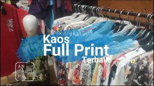 Kaos Distro Sablon Full Print SB328 Pria Oblong Baju Atasan Lengan Pendek Dewasa