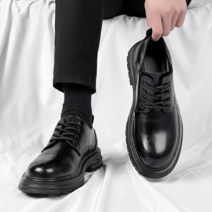 NUDANLAI | Business Casual Elevator Derbies Genuine Leather