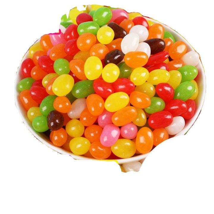 สีสัน Bean Candy QQผลไม้รส Soft Candy สําหรับตกแต่งเค้กจีนแผ่นดินใหญ่ ...