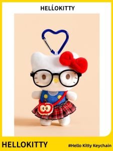 LONGKUI | Hello Kitty Plush Keychain Bag Accessory