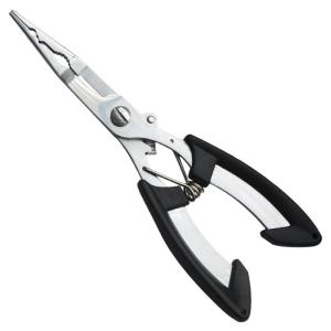 Multi-Functional Sharp-Nosed Pliers Fish Hook Remover Fishing Line Cutter Bait Binding Tool Lightweight Camping Fishing Gear